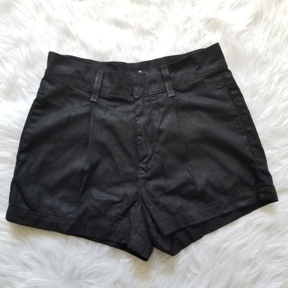 7 FAM Soft Drapey Lightly Coated Shorts 24 - Picture 3 of 7